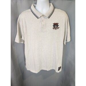 TAZ Harley Davidson Polo Shirt Warner Bros.‎ Embroidered Logo VTG Y2K XL
